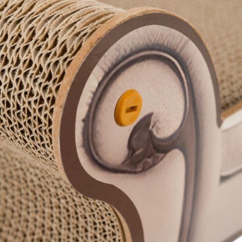 BEMI DRAPAK LEGOWISKO SOFA DLA KOTA TEKTUROWY KANAPA LEŻAK 60cm