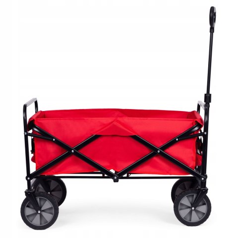 BEMI DUŻY WÓZEK OGRODOWY TRANSPORTOWY SKŁADANY 105x47cm CZERWONY BEMI DUŻY WÓZEK OGRODOWY TRANSPORTOWY SKŁADANY 105x47cm CZERWONY