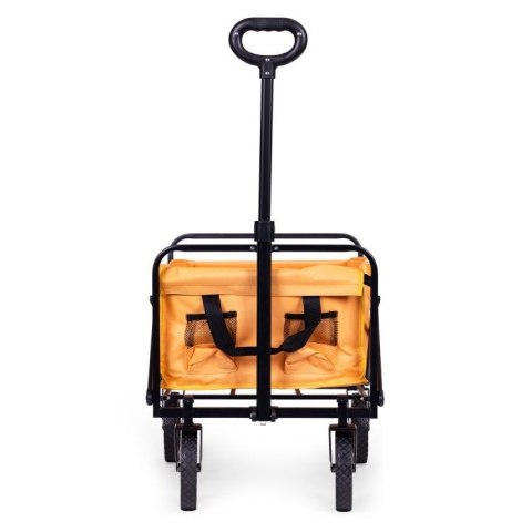 BEMI DUŻY WÓZEK OGRODOWY TRANSPORTOWY SKŁADANY 105x47cm POMARAŃCZOWY BEMI DUŻY WÓZEK OGRODOWY TRANSPORTOWY SKŁADANY 105x47cm POMARAŃCZOWY