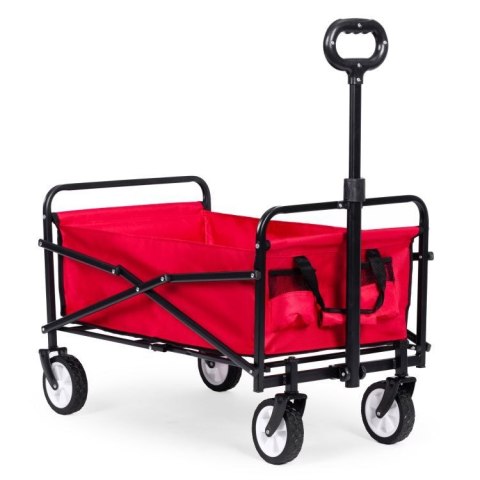 BEMI DUŻY WÓZEK OGRODOWY TRANSPORTOWY SKŁADANY 90x48cm CZERWONY BEMI DUŻY WÓZEK OGRODOWY TRANSPORTOWY SKŁADANY 90x48cm CZERWONY