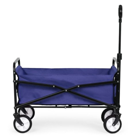 BEMI DUŻY WÓZEK OGRODOWY TRANSPORTOWY SKŁADANY 90x48cm NIEBIESKI BEMI DUŻY WÓZEK OGRODOWY TRANSPORTOWY SKŁADANY 90x48cm NIEBIESKI