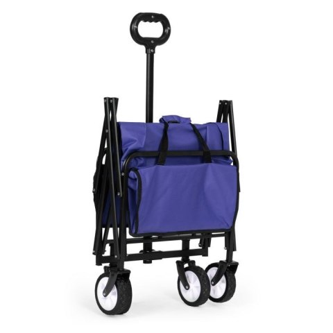 BEMI DUŻY WÓZEK OGRODOWY TRANSPORTOWY SKŁADANY 90x48cm NIEBIESKI BEMI DUŻY WÓZEK OGRODOWY TRANSPORTOWY SKŁADANY 90x48cm NIEBIESKI