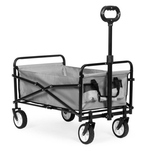 BEMI DUŻY WÓZEK OGRODOWY TRANSPORTOWY SKŁADANY 90x48cm SZARY BEMI DUŻY WÓZEK OGRODOWY TRANSPORTOWY SKŁADANY 90x48cm SZARY