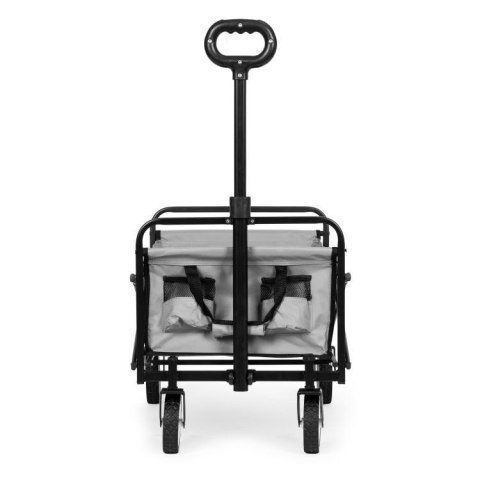 BEMI DUŻY WÓZEK OGRODOWY TRANSPORTOWY SKŁADANY 90x48cm SZARY BEMI DUŻY WÓZEK OGRODOWY TRANSPORTOWY SKŁADANY 90x48cm SZARY
