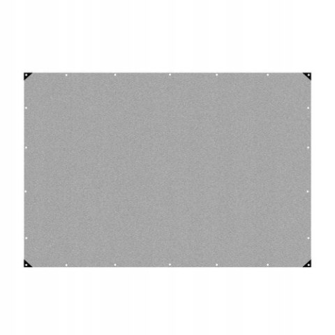 BEMI GRUBA MOCNA PLANDEKA PŁACHTA POKROWIEC 4x5m WODOODPORNA SREBRNA