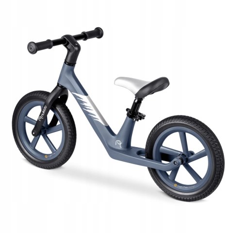 BEMI LEKKI ROWEREK BIEGOWY RAMA NYLON PIANKOWE KOŁA 12" NIEBIESKI