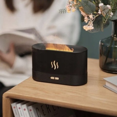 BEMI NAWILŻACZ POWIETRZA DYFUZOR ZAPACHOWY 3 OLEJKI KOMINEK LED AROMATERAPIA BEMI NAWILŻACZ POWIETRZA DYFUZOR ZAPACHOWY 3 OLEJKI KOMINEK LED AROMATERAPIA