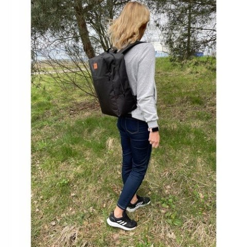 BEMI PLECAK BAGAŻ PODRĘCZNY DO SAMOLOTU LEKKI CZARNY 40x20x25