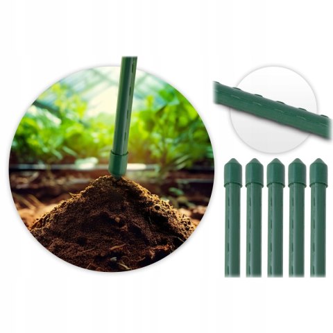 BEMI TUNEL FOLIOWY OGRODOWY SZKLARNIA 300x200x200cm 6m2 OKNA RÓŻOWY