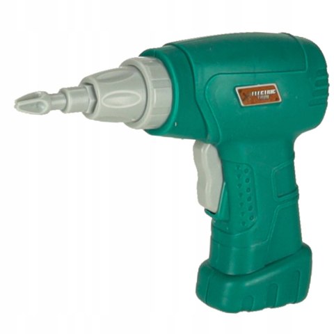 DUŻY DREWNIANY WARSZTAT MAJSTERKOWICZA Z NARZĘDZIAMI PIŁA WKRĘTARKA MŁOTEK