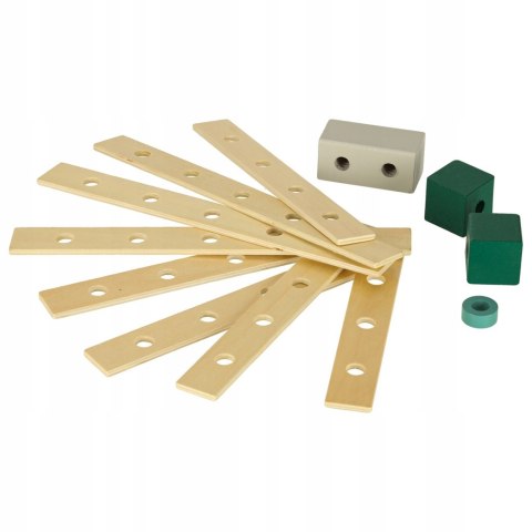 DUŻY DREWNIANY WARSZTAT MAJSTERKOWICZA Z NARZĘDZIAMI PIŁA WKRĘTARKA MŁOTEK