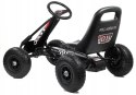 Duży Gokart na Pedały Pompowane Koła Hamulec Wolny Bieg Czarny