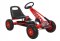Duży Gokart na Pedały Pompowane Koła Hamulec Wolny Bieg Czerwony