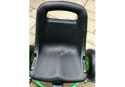 Duży Gokart na Pedały Pompowane Koła Hamulec Wolny Bieg Zielony