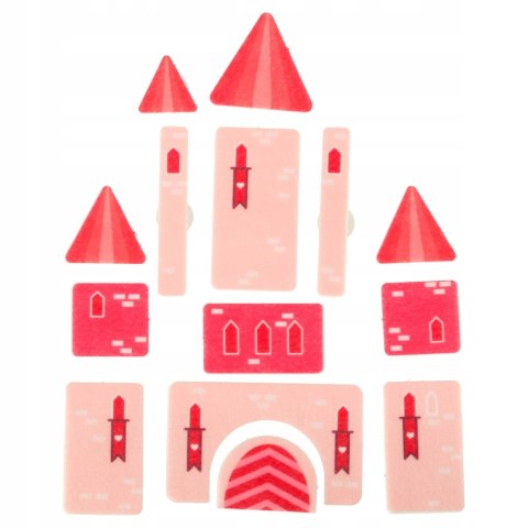 EDUKACYJNA TABLICA SENSORYCZNA PLECAK MONTESSORI WALIZKA DLA DZIECI RÓŻOWA