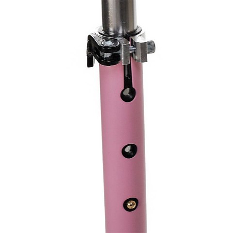 HULAJNOGA TRÓJKOŁOWA BALANSOWA DLA DZIECI ŚWIECĄCE LED GUMOWE KOŁA RÓŻOWA