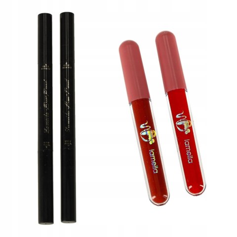 KOSMETYKI DLA DZIECI DO MAKIJAŻU MALOWANIA ZESTAW KUFEREK CIENIE POMADKI XL