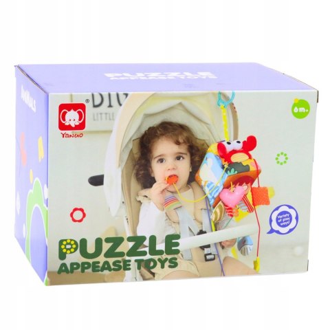 Kostka Sensoryczna Zawieszka Do Łóżeczka Wózka Fotelika Zwierzątka Morskie