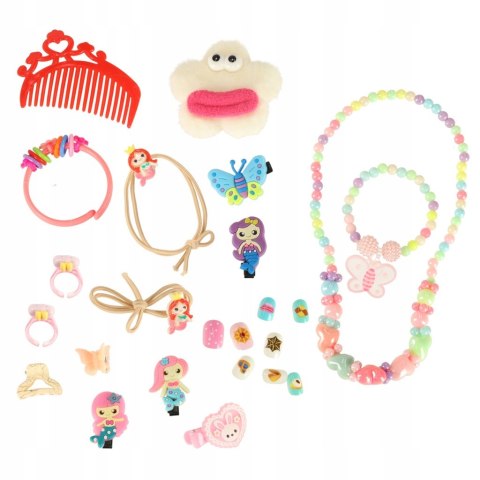 Kuferek Zestaw Kosmetyków do Makijażu i Paznokci Makeup Cienie Lakiery Kuferek Zestaw Kosmetyków do Makijażu i Paznokci Makeup Cienie Lakiery