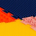 MATA DO MASAŻU STÓP SENSORYCZNA MONTESSORI PUZZLE ORTOPEDYCZNE KOLOROWE