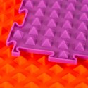 MATA DO MASAŻU STÓP SENSORYCZNA MONTESSORI PUZZLE ORTOPEDYCZNE KOLOROWE