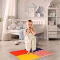 MATA DO MASAŻU STÓP SENSORYCZNA MONTESSORI PUZZLE ORTOPEDYCZNE KOLOROWE