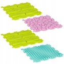 Mata Sensoryczna Puzzle Ortopedyczne Kolorowy Zestaw 8 elementów Masaż Stóp