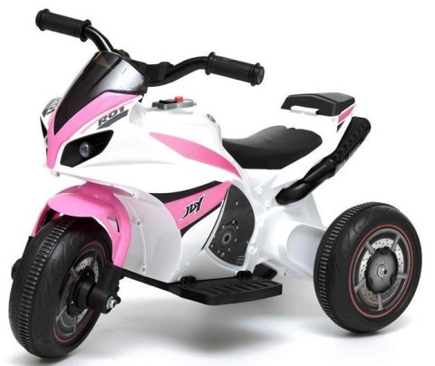 Motor na Akumulator 45W 6V4,5Ah Muzyka Światło 2 Biegi Różowy