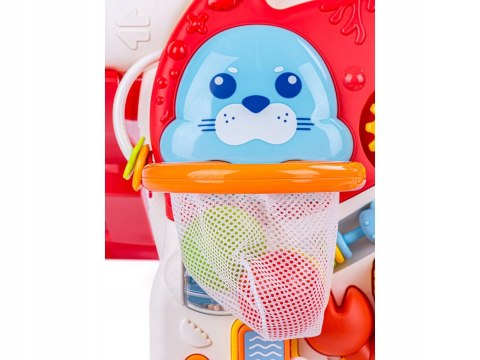 PCHACZ CHODZIK JEŹDZIK STOLIK EDUKACYJNY 4w1 HULAJNOGA ROWEREK PIANINKO