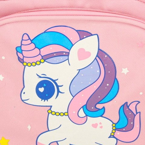 PLECAK JEDNOROŻEC DLA DZIEWCZYNKI DZIECIĘCY SZKOLNY DO PRZEDSZKOLA RÓŻOWY