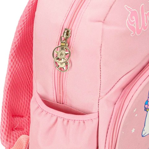 PLECAK JEDNOROŻEC DLA DZIEWCZYNKI DZIECIĘCY SZKOLNY DO PRZEDSZKOLA RÓŻOWY