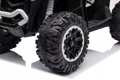 Quad na Akumulator 12V 2x45W Światła Led Muzyka Pilot 2,4G Biały