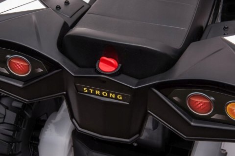 Quad na Akumulator 12V 2x45W Światła Led Muzyka Pilot 2,4G Biały