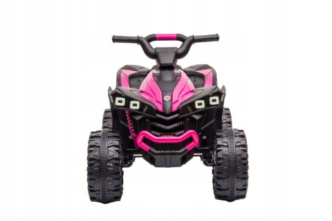 Quad na Akumulator 12V 2x45W Światła Led Muzyka Pilot 2,4G Różowy