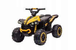 Quad na Akumulator 12V 2x45W Światła Led Muzyka Pilot 2,4G Żółty