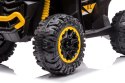 Quad na Akumulator 12V 2x45W Światła Led Muzyka Pilot 2,4G Żółty