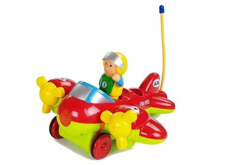 Samolot z Pilotem Zdalnie Sterowany Kierownica Światło Dźwięk Samolot z Pilotem Zdalnie Sterowany Kierownica Światło Dźwięk