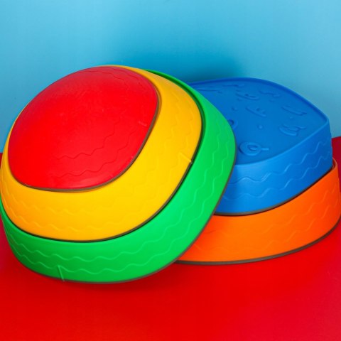 Ścieżka Sensoryczna Kamienie Rzeczne do Treningu Równowagi 5szt