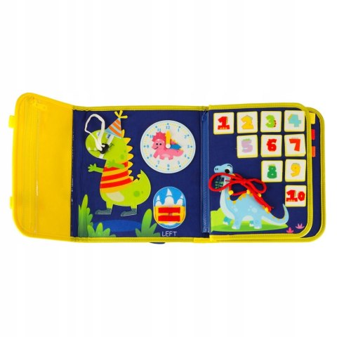 TABLICA MANIPULACYJNA FILCOWA WALIZKA DLA DZIECI SENSORYCZNA MONTESSORI