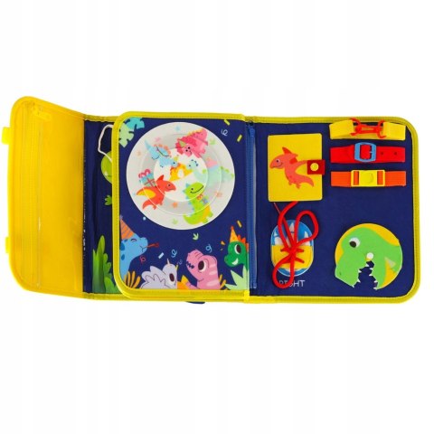 TABLICA MANIPULACYJNA FILCOWA WALIZKA DLA DZIECI SENSORYCZNA MONTESSORI