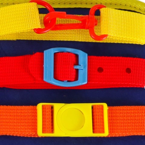 TABLICA MANIPULACYJNA FILCOWA WALIZKA DLA DZIECI SENSORYCZNA MONTESSORI