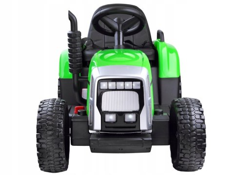 Traktor z Przyczepą na Akumulator 2 Silniki 12V Niebieski