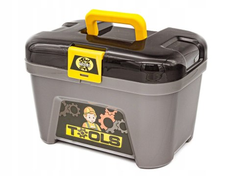 WARSZTAT 3w1 Z NARZĘDZIAMI NA KÓŁKACH WALIZKA SKRZYNKA ZESTAW MAJSTERKOWICZ