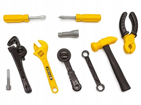 WARSZTAT 3w1 Z NARZĘDZIAMI NA KÓŁKACH WALIZKA SKRZYNKA ZESTAW MAJSTERKOWICZ