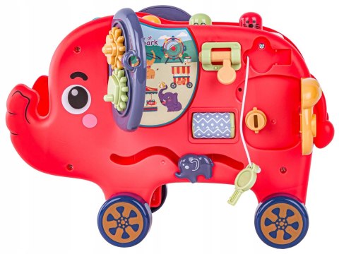 BEMI EDUKACYJNY INTERAKTYWNY SŁONIK WBIJAK SORTER KÓŁKA KLOCKI MŁOTEK