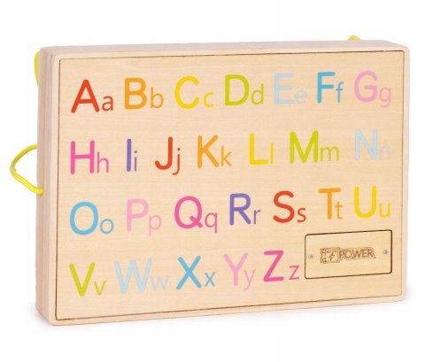 DREWNIANA TABLICA SENSORYCZNA DLA DZIECI AUTO KIEROWNICA LED DŹWIĘKI 14el.