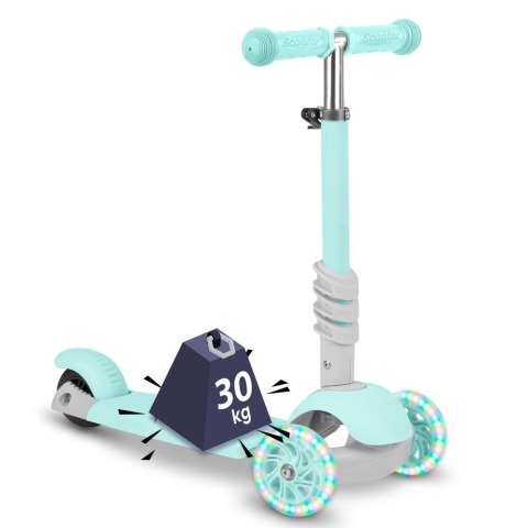 HULAJNOGA DLA DZIECI TRÓJKOŁOWA BALANSOWA 3w1 LED