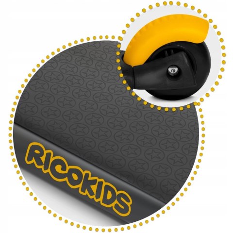 HULAJNOGA DLA DZIECI TRÓJKOŁOWA BALANSOWA 3w1CZARNA