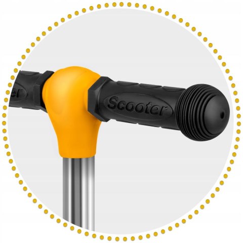 HULAJNOGA DLA DZIECI TRÓJKOŁOWA BALANSOWA 3w1CZARNA