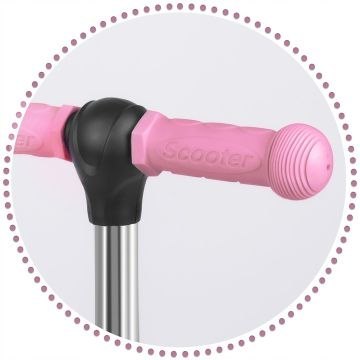 HULAJNOGA TRÓJKOŁOWA DLA DZIECI BALANSOWA 3w1 LED